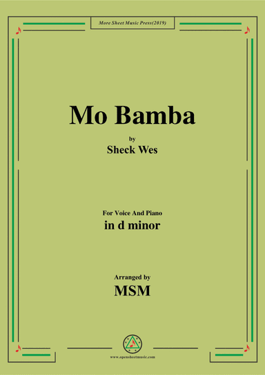 Mo Bamba (arr. Open Cloud)