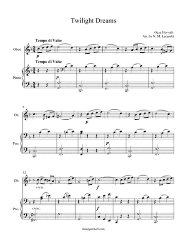 Twilight Dreams (arr. Nick Lacanski)