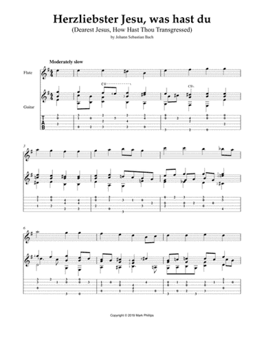 Herzliebster Jesu, was hast du (Dearest Jesus, How Hast Thou Transgressed) (arr. Mark Phillips)