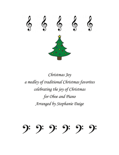 Christmas Joy medley for oboe and piano (arr. Stephanie Daige)