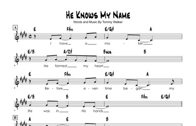 He Knows My Name (arr. Brian Kim)