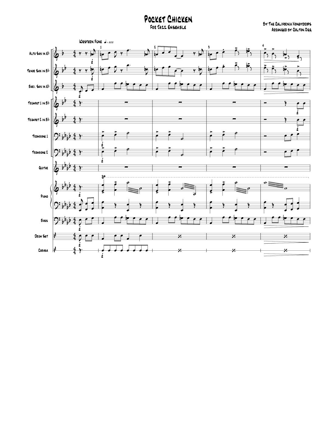 Pocket Chicken (arr. Colton Ogg)