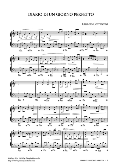 Diario di un giorno perfetto