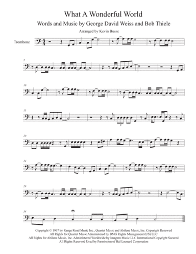 What A Wonderful World (arr. Kevin Busse)