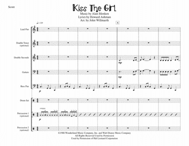 Kiss The Girl (arr. John Willmarth)