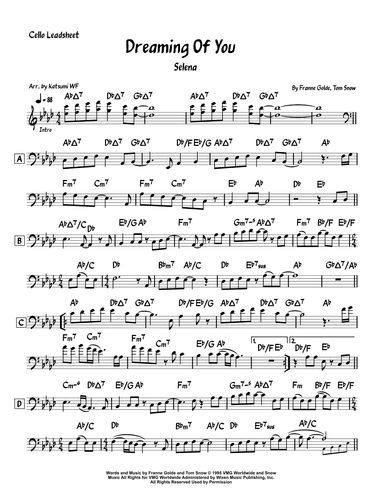 Dreaming Of You (arr. Katsumi WF)