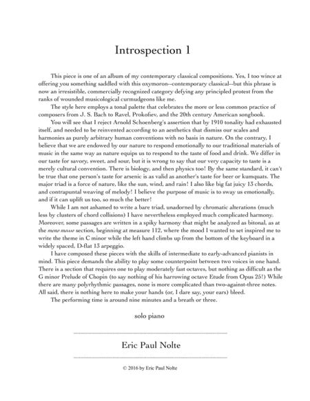 Introspection 1