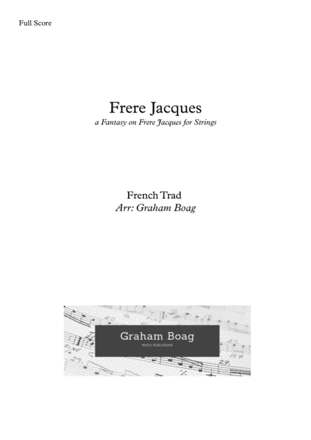Oh Brother for String Orchestra (arr. Graham Boag)