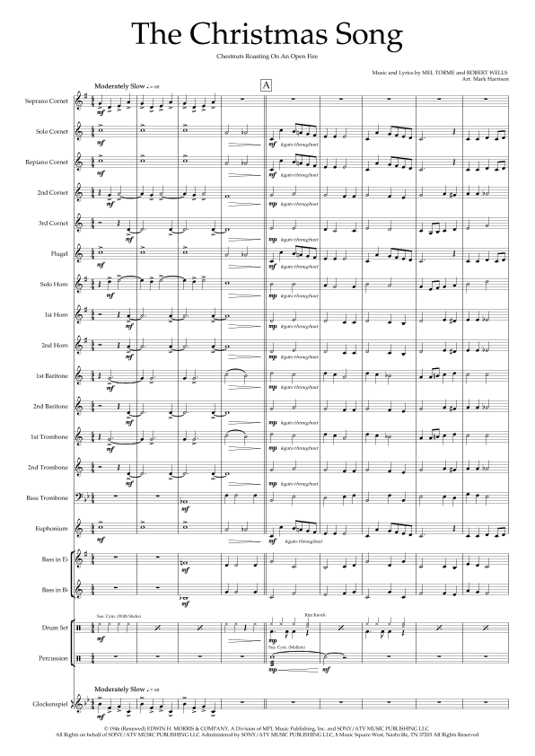 The Christmas Song (chestnuts Roasting On An Open Fire) (arr. Mark Harrison)