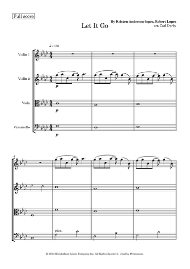 Let It Go (arr. Carl Darby)