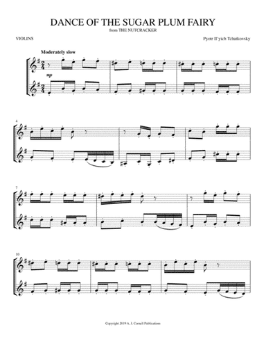 Dance of the Sugar Plum Fairy (arr. Mark Phillips)