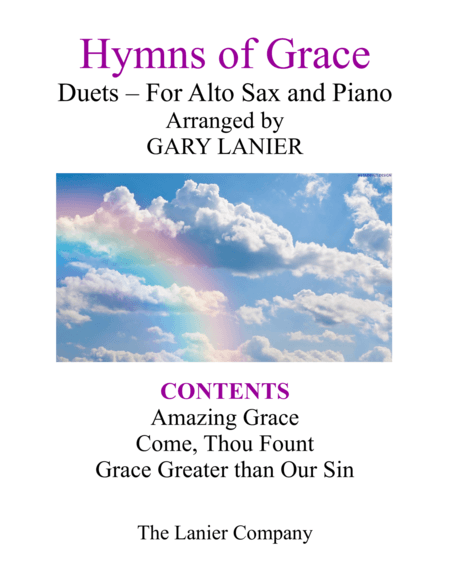 Gary Lanier: HYMNS of GRACE (Duets for Alto Sax & Piano) (arr. Gary Lanier)