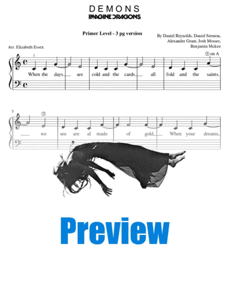 Demons (arr. Elizabeth Essex)
