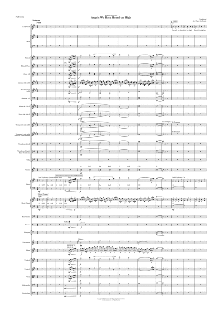 Angels We Have Heard on High (Gloria in Excelsis Deo)- Andrea Bocelli- Voice, Choir and Pops Orch (arr. Daryl McKenzie)