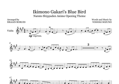 Ikimono Gakari's Blue Bird (arr. Braian Borges)