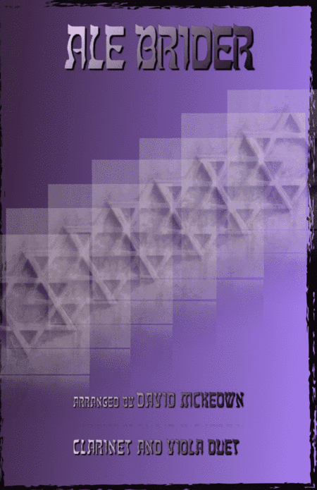 Ale Brider, Jewish Klezmer song for Clarinet and Viola Duet (arr. David McKeown)