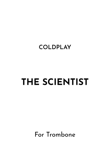 The Scientist (arr. Jireh J.)