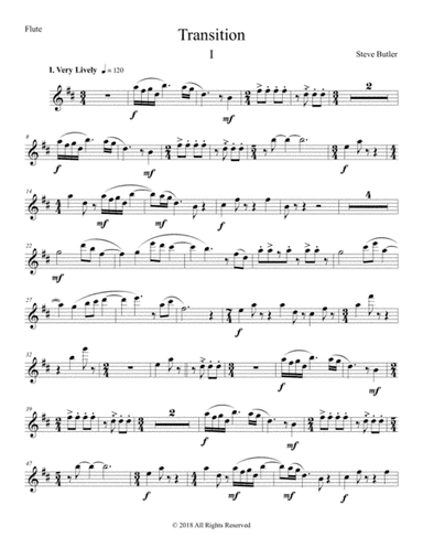 Transition I Part: Flute