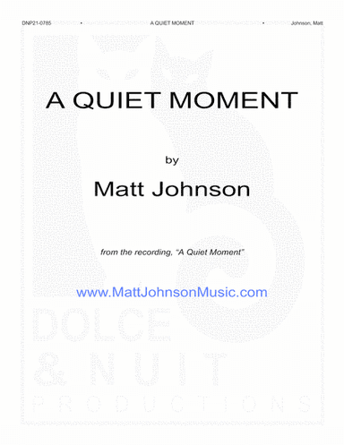 A Quiet Moment