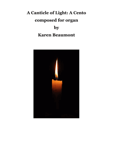 A Canticle of Light: A Cento