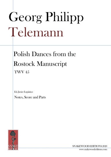 Telemann – Polish Dances from the Rostock Manuscript TWV 45 (arr. Sneakwood Editions)