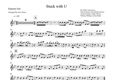 Stuck With U (arr. Alex Souza)