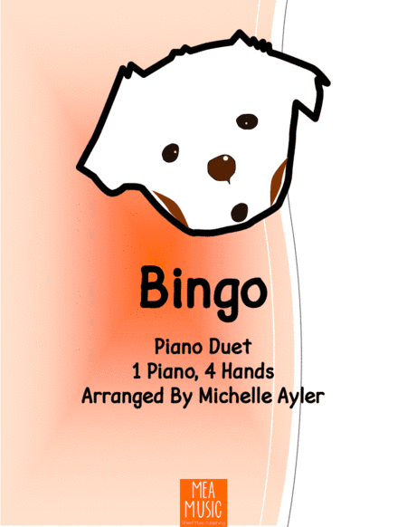 Bingo Piano Duet Student and Teacher) (arr. Michelle Ayler)