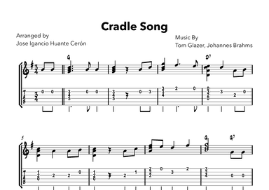 Cradle Song (public Domain) (arr. Jose Ignacio Huante Ceron)