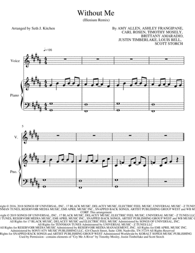 Without Me (arr. Seth J. Kitchen)
