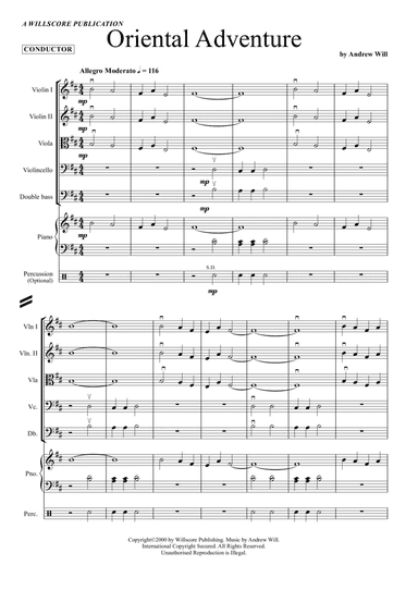 Oriental Adventure (String Orchestra)