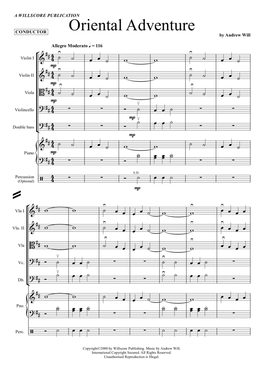 Oriental Adventure (String Orchestra)