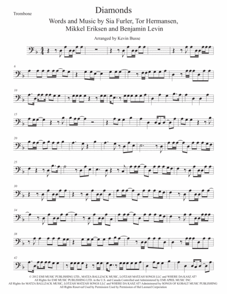 Diamonds (arr. Kevin Busse)