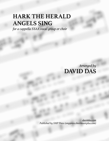 Hark the Herald Angels Sing (SSAA a cappella) (arr. David Das)