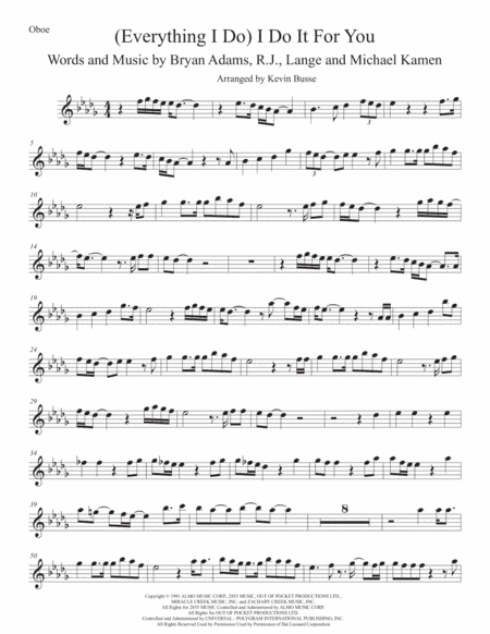 (Everything I Do) I Do It For You (arr. Kevin Busse)