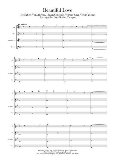 Beautiful Love (arr. Davi Rocha Campos)
