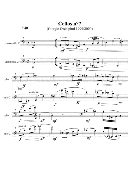 CELLOS N°7