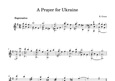 A Prayer for Ukraine