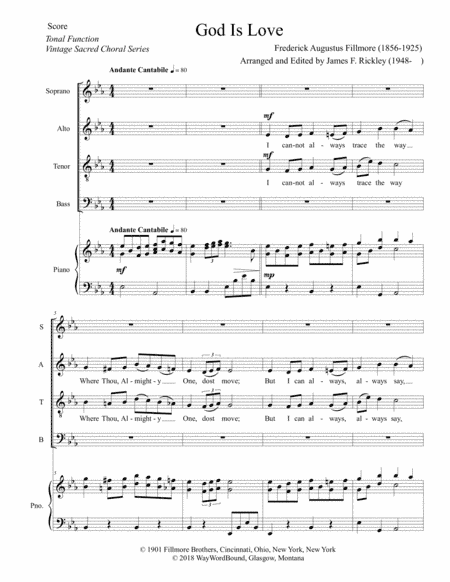God Is Love (arr. James F. Rickley)