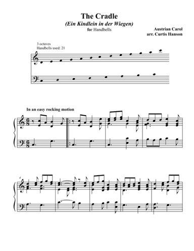 The Cradle (handbells) (arr. Curtis Hanson)