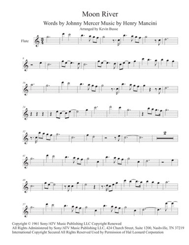 Moon River (arr. Kevin Busse)
