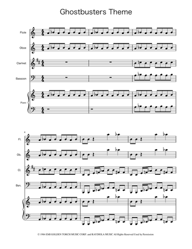 Ghostbusters (arr. Ygor Nunes)