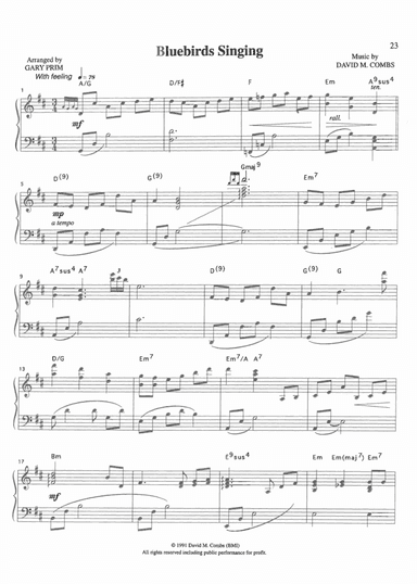 Bluebirds Singing