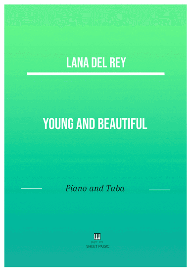 Young And Beautiful (arr. ANDRE LAITANO)