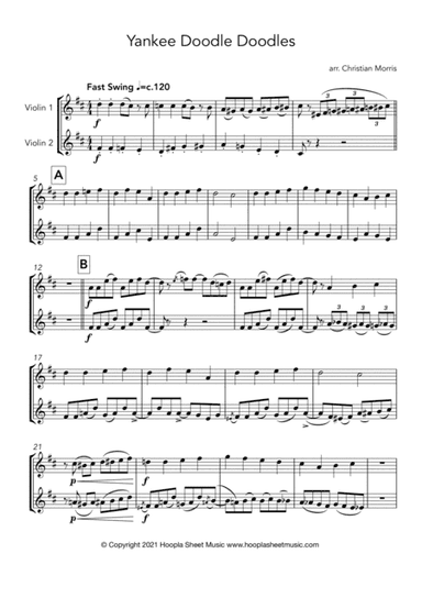 Yankee Doodle Doodles (arr. Christian Morris)