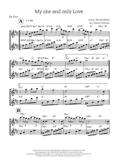 My One And Only Love (arr. Katrin Scherer)