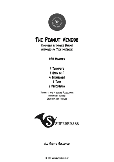 The Peanut Vendor (el Manisero) (arr. Jock McKenzie)