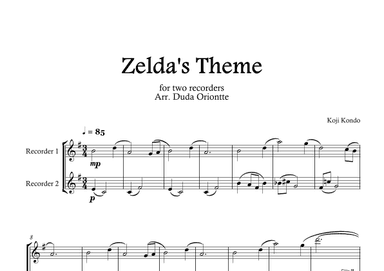 Zelda's Theme (arr. Duda Oriontte)