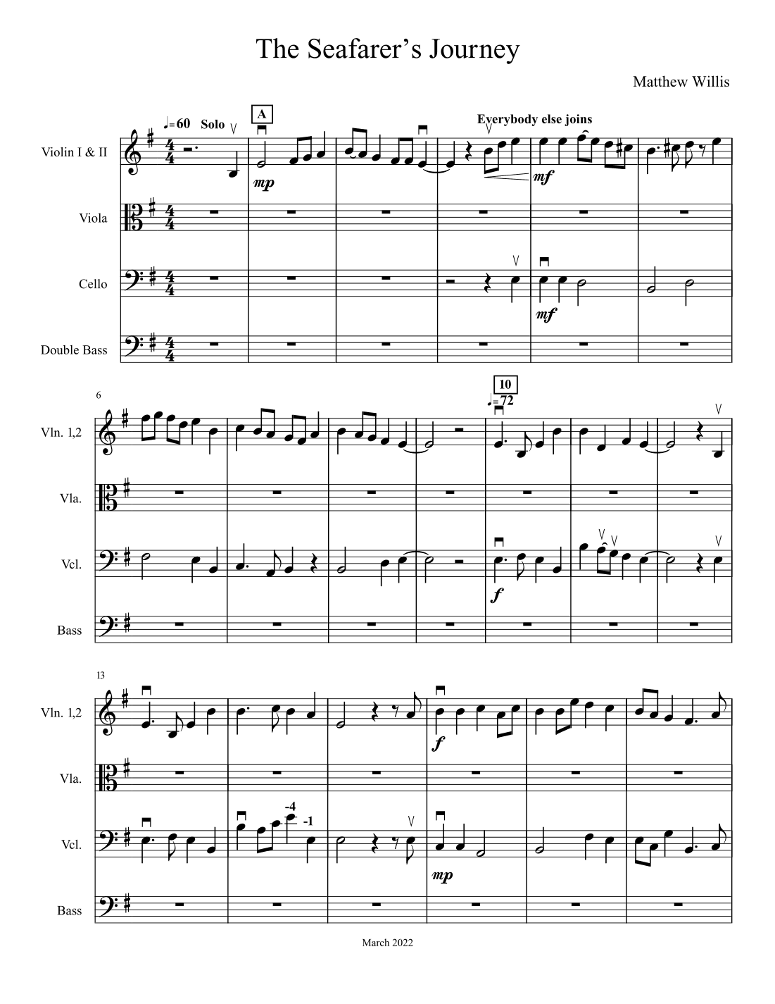 The Seafarer's Journey