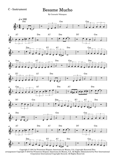 Bésame Mucho (arr. Fabio Eduardo de Oliveira)