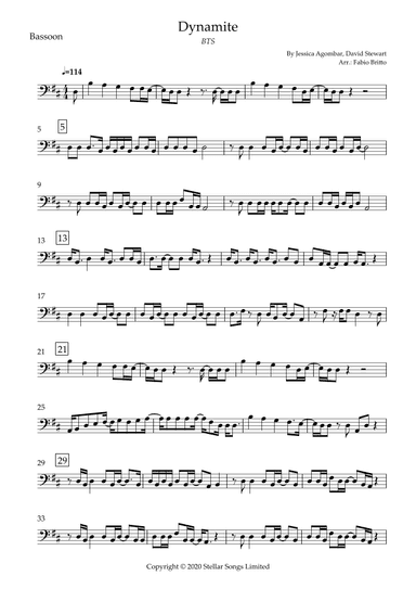 Dynamite (arr. Fabio Britto)